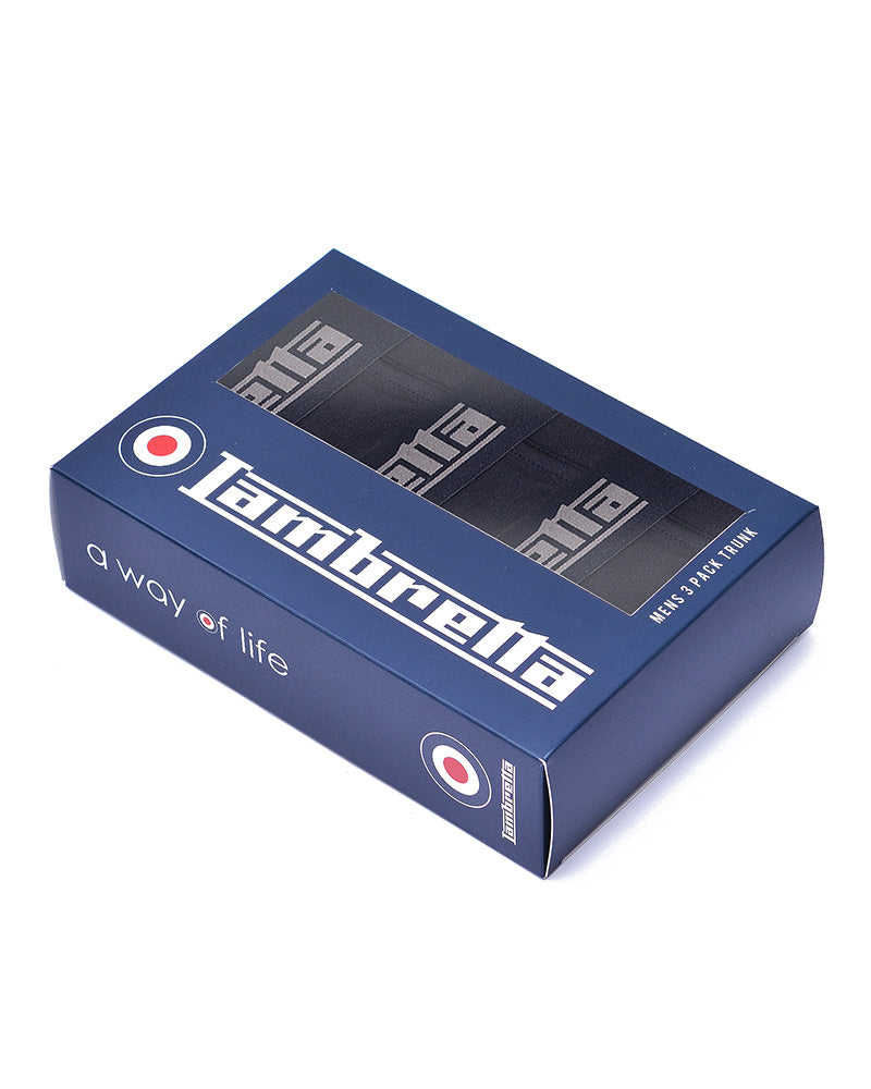 3PK Essential Boxer Black