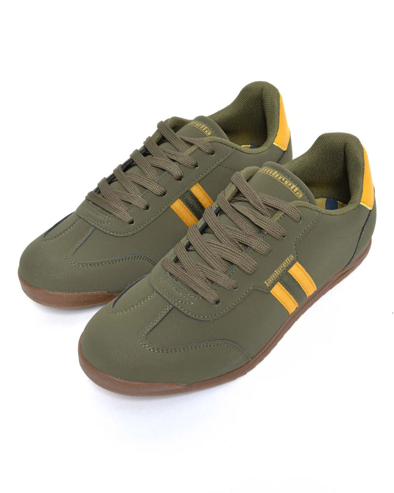 Tackle Casual Trainers Khaki (Gold)
