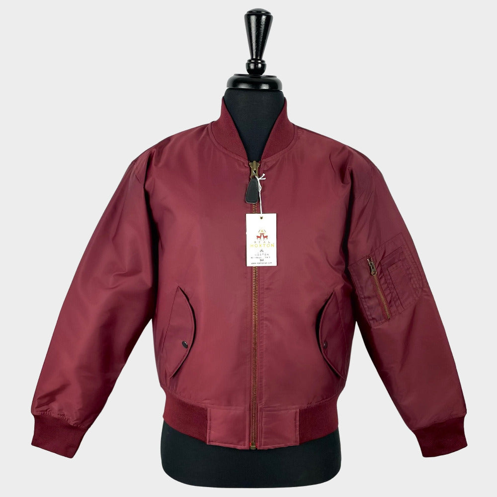 MA-1 Flight Jacket Maroon