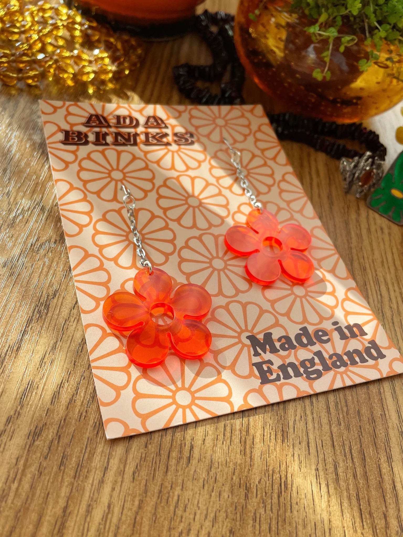 Sweetpea Go-Go Hook Earrings