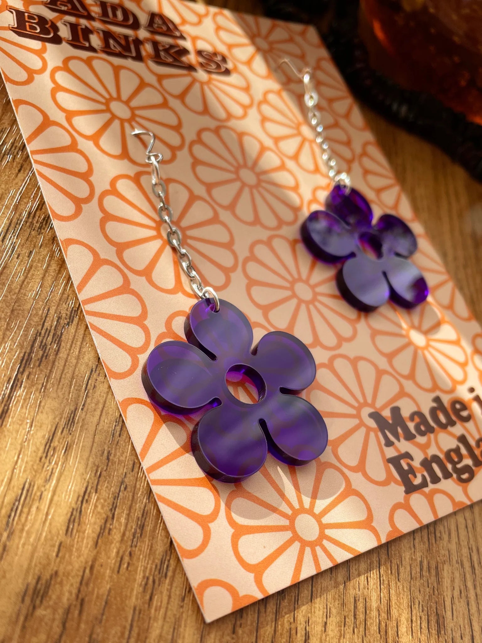 Sweetpea Go-Go Hook Earrings