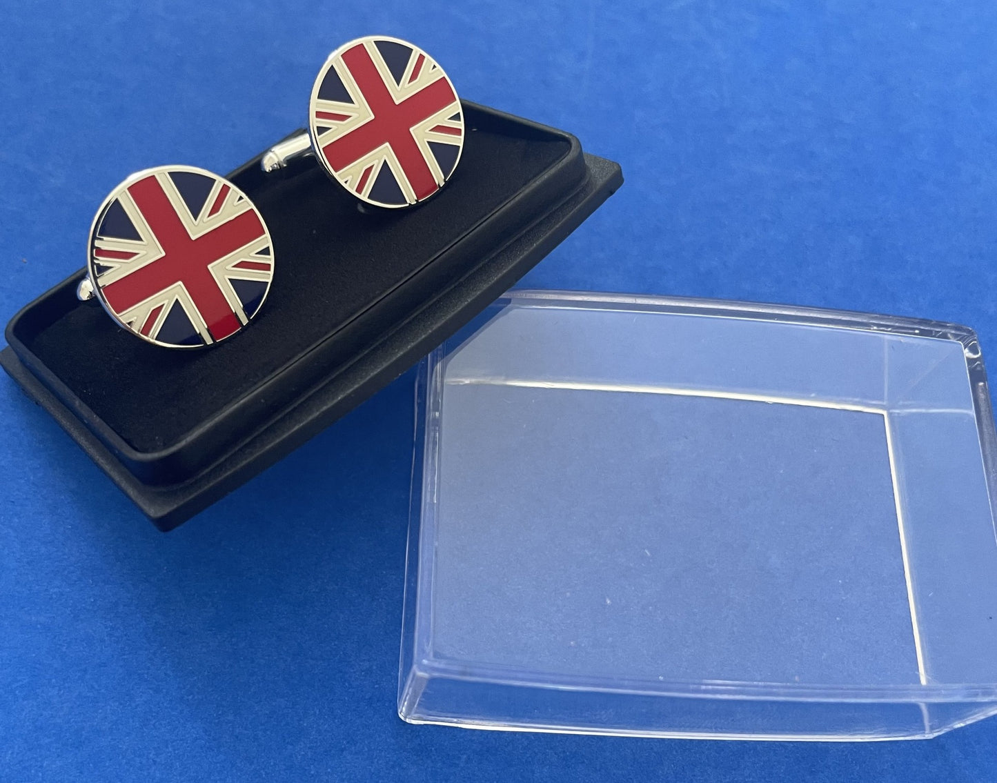 Manchetknapper med Union Jack