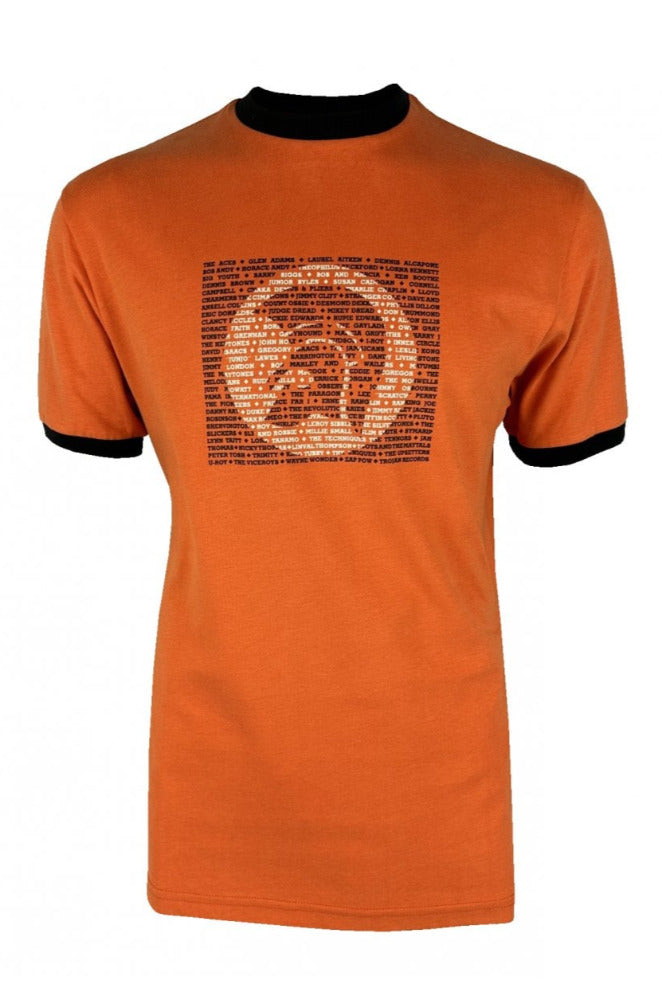 Trojan Artist logo tee TC/1039 Orange