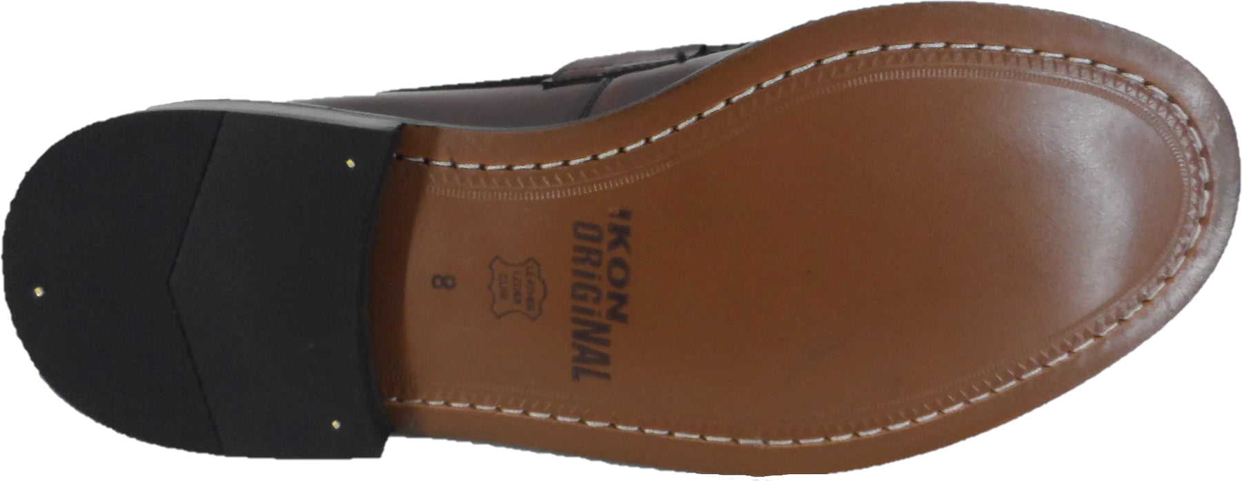 Quad Punch Tassel Loafer Oxblood