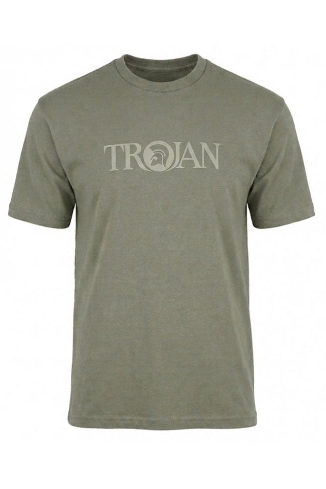 Self-Flock Print Logo Tee TR/9139