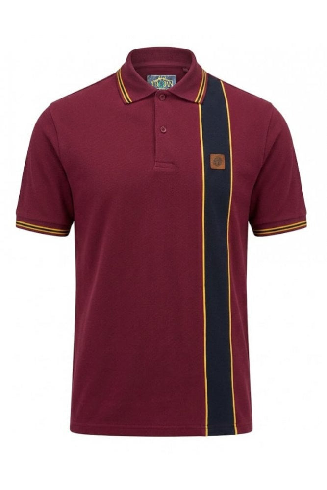 Stripe Front Pique Polo TR/9131 Port
