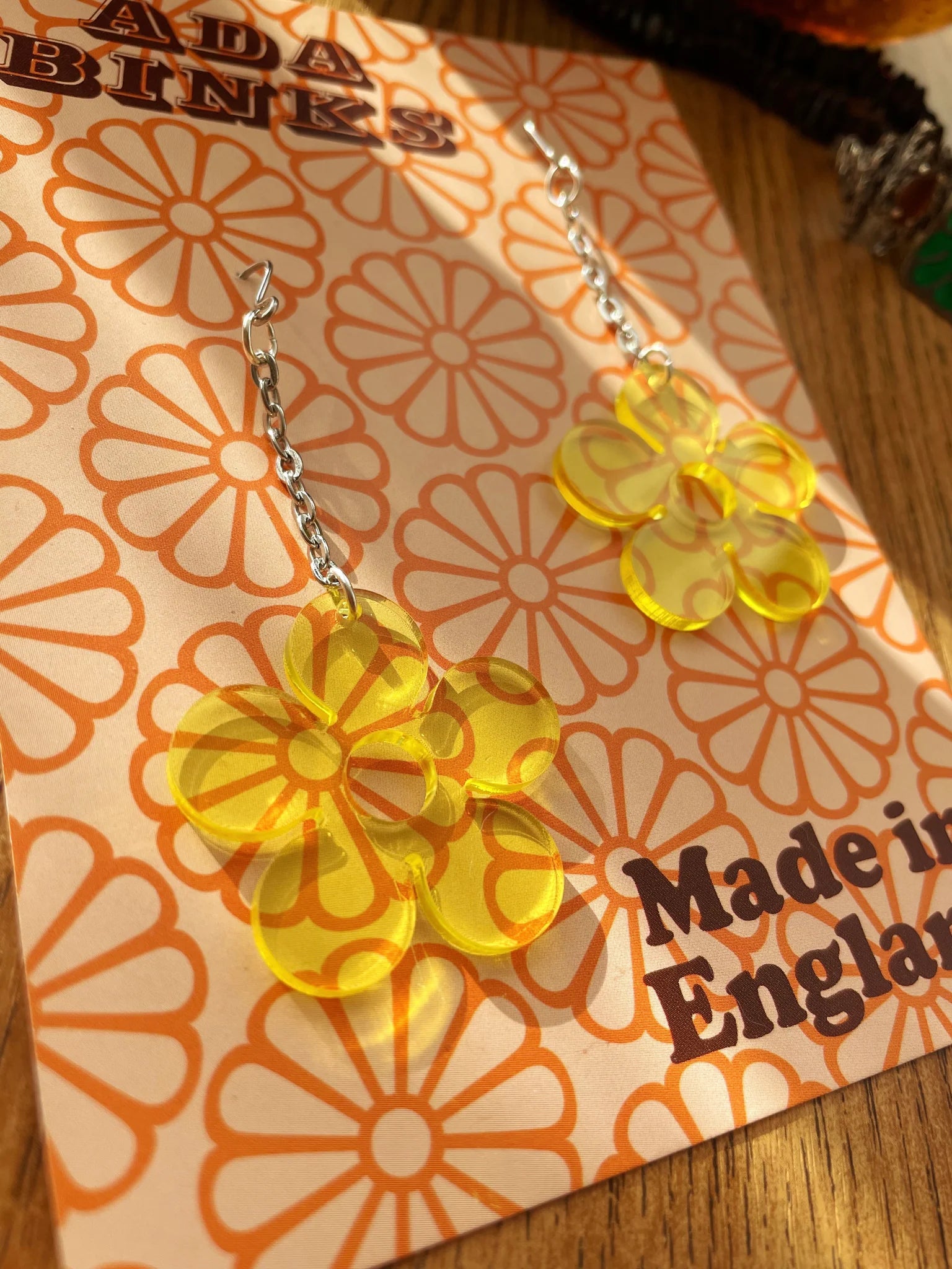 Sweetpea Go-Go Hook Earrings