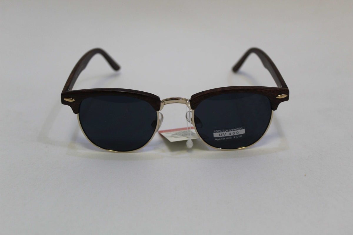 Wooden Clubmaster Sunglasses