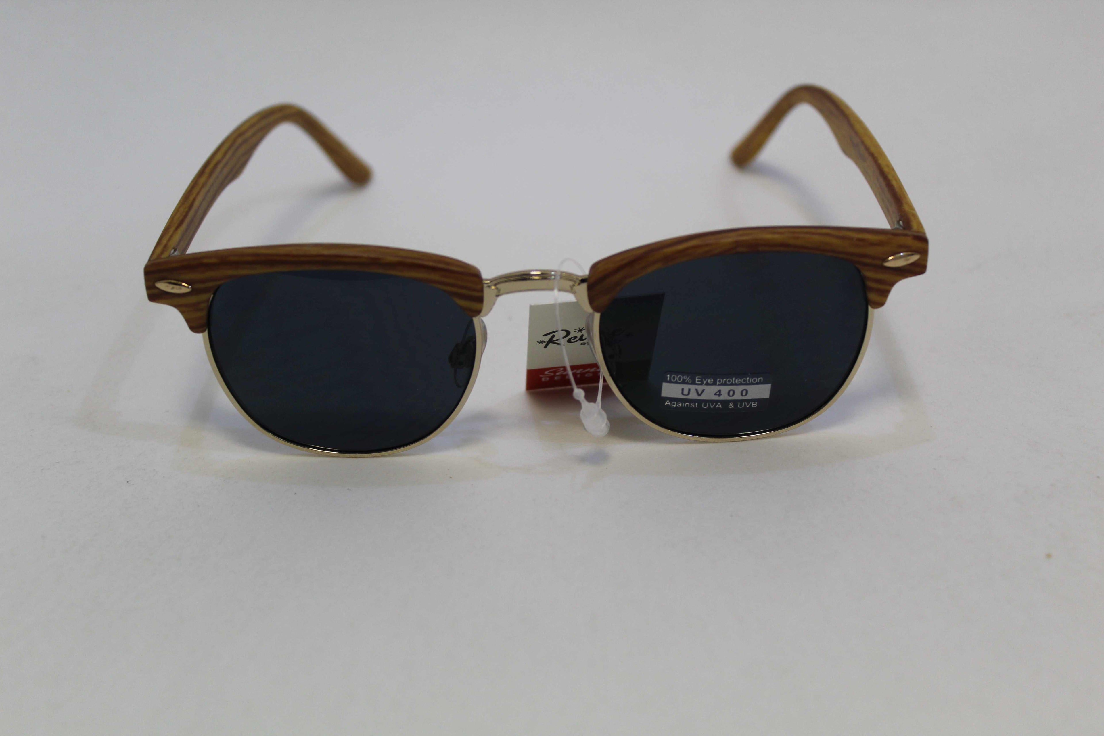 Wooden Clubmaster Sunglasses