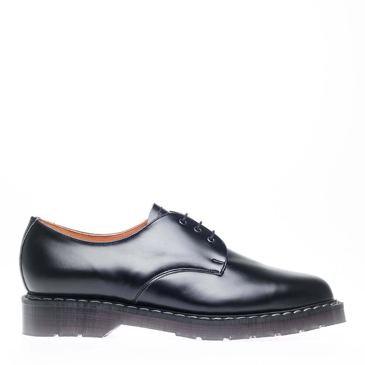 Gibson Shoe 3 Eye Black Hi Shine size 9