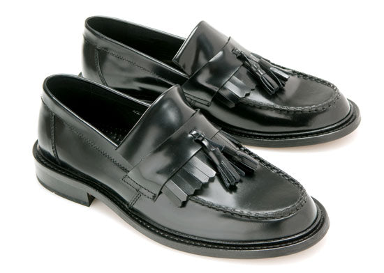 Selecta Ladies Tassel Loafer Black