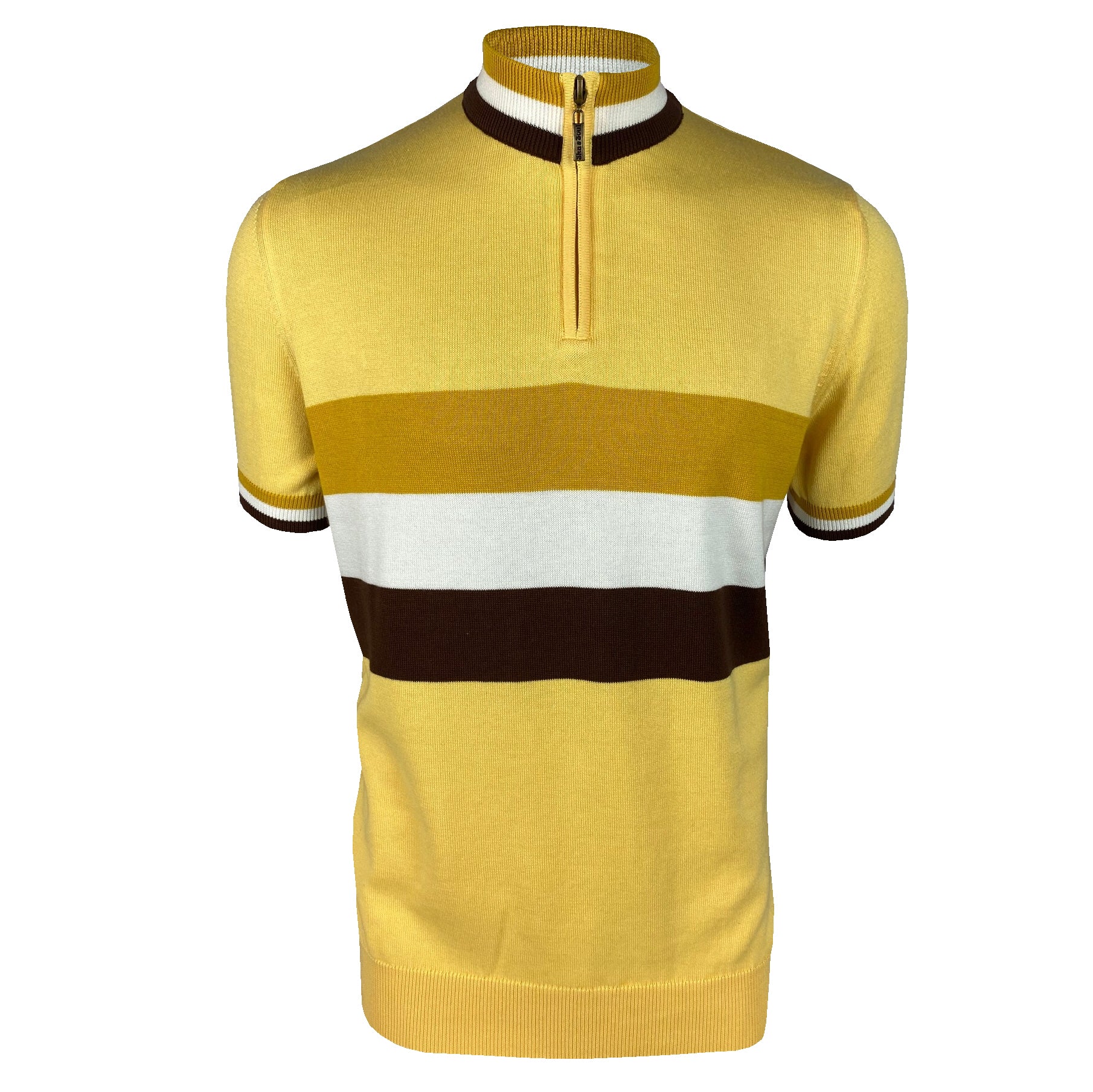 Stripe Front Fine Gauge Cycling SS/2465 Lemon XL & 2XL