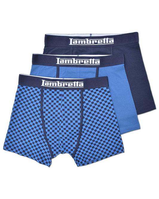 3PK Multi Boxer Navy