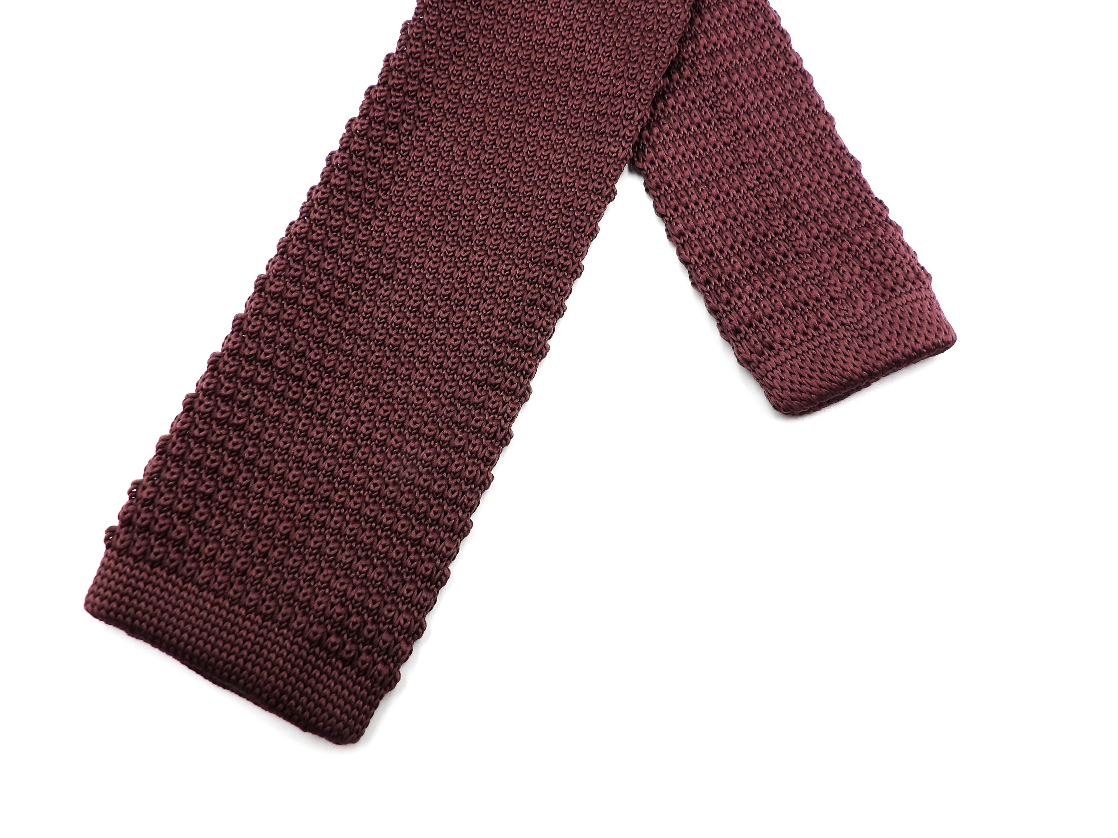 Plain Knitted Ties