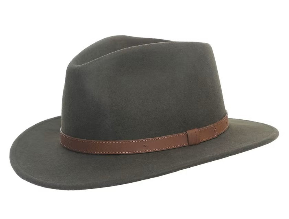 Colarado Wool Felt Hat Green