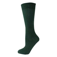 Plain Dark Green Ankle Sock