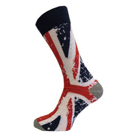 Distresed Union Flag Ankle Socks