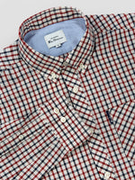 Long Sleeve Signature House Check Shirt - Red M
