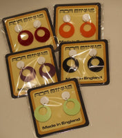 Patricia two colour Earrings (5 Colours)