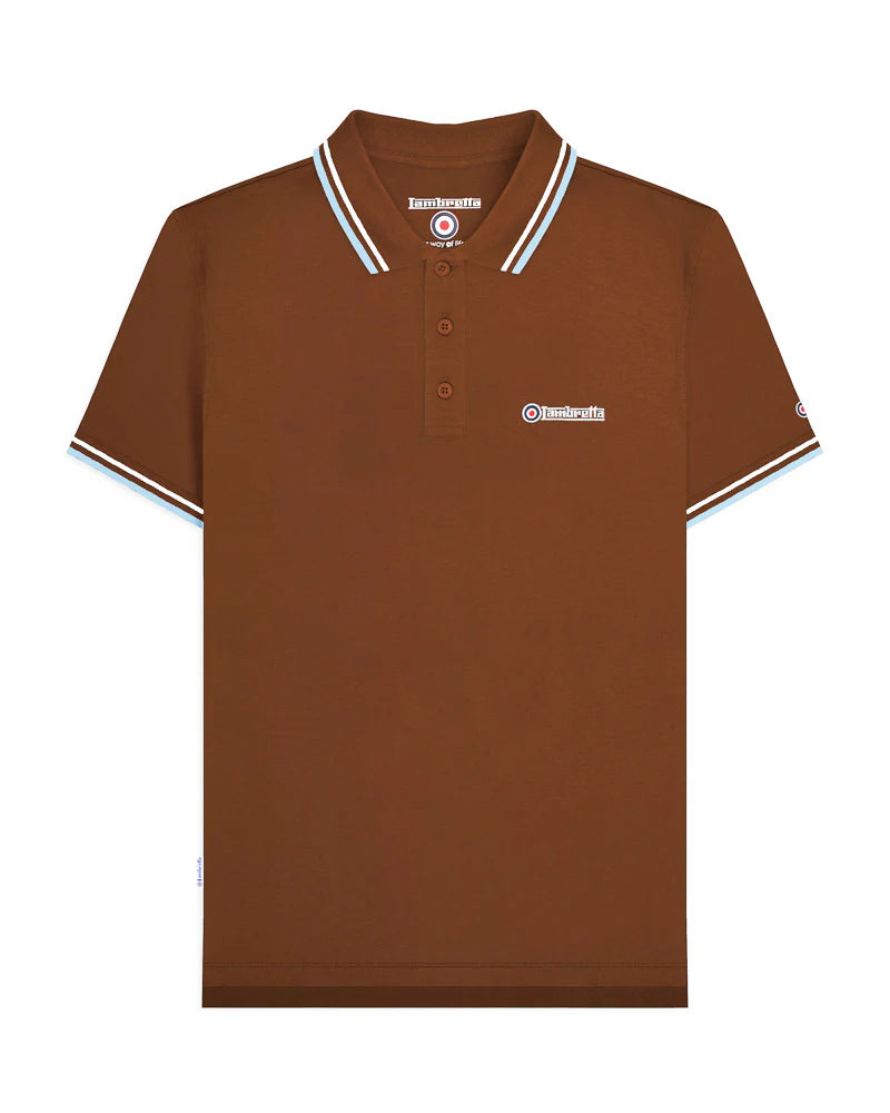 Twin Tipped Polo Brown (White/Angel Falls)