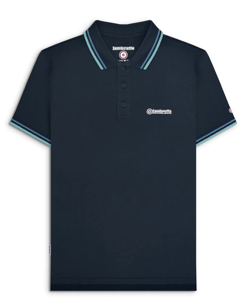 Twin Tipped Polo Dark Navy (Blue/Smoke)