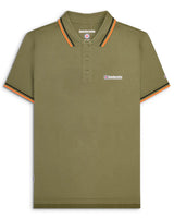 Twin Tipped Polo Khaki (Black/Marmalade)