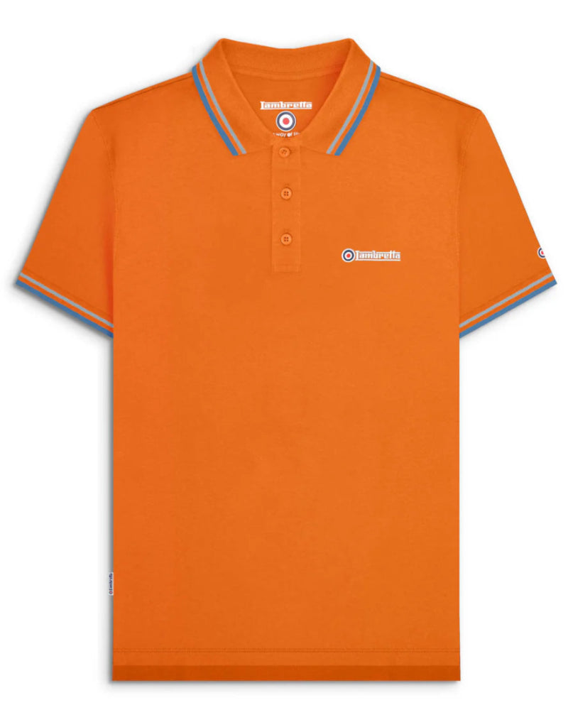 Twin Tipped Polo Orange (Sky/Dark Blue)
