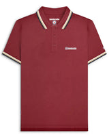 Triple Tipped Polo Burgundy (Jetstream/Cream/Navy)