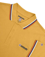 Triple Tipped Polo Gold(White/Navy/Clay)