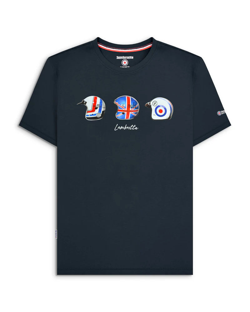Helmet Tee Navy