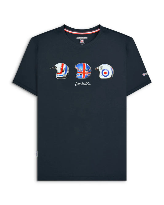 Helmet Tee Navy