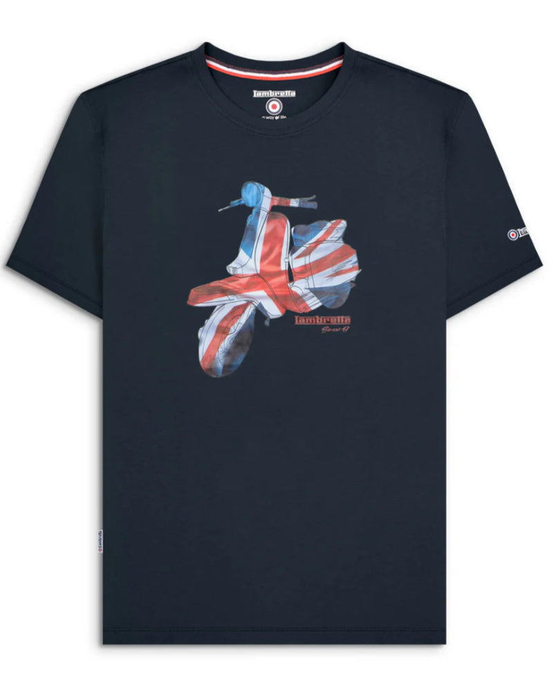 Scooter Tee Navy