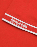 Branded Sleeve Polo Red