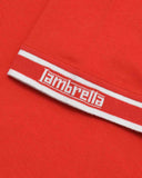 Branded Sleeve Polo Red