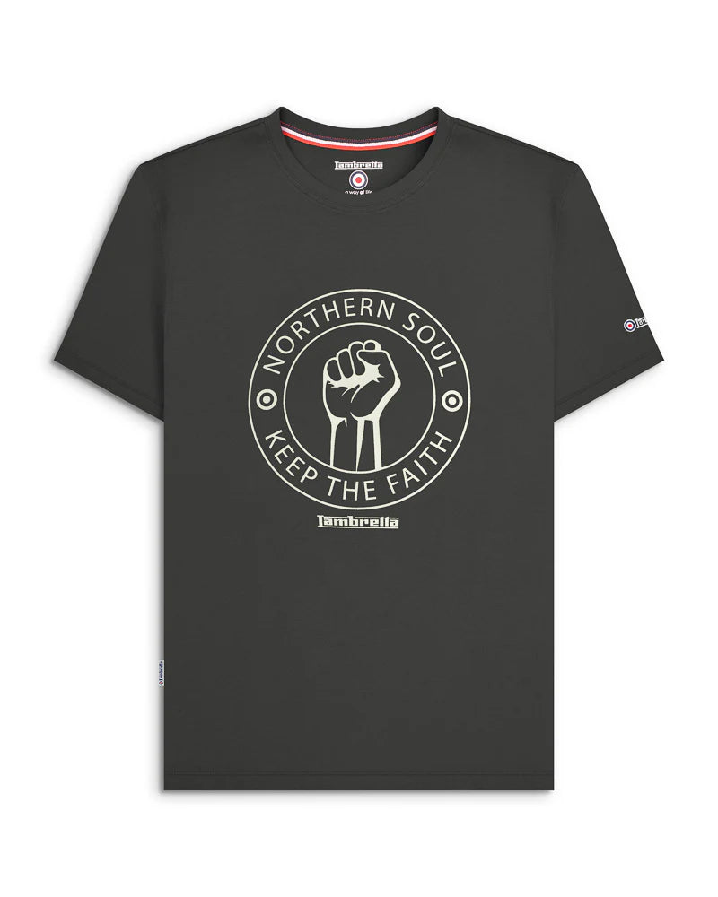 Northern Soul Tee (Iron)