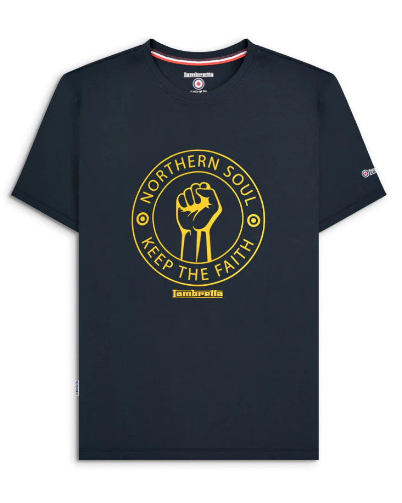 Northern Soul Tee (Navy)