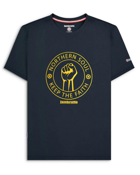 Northern Soul Tee (Navy)