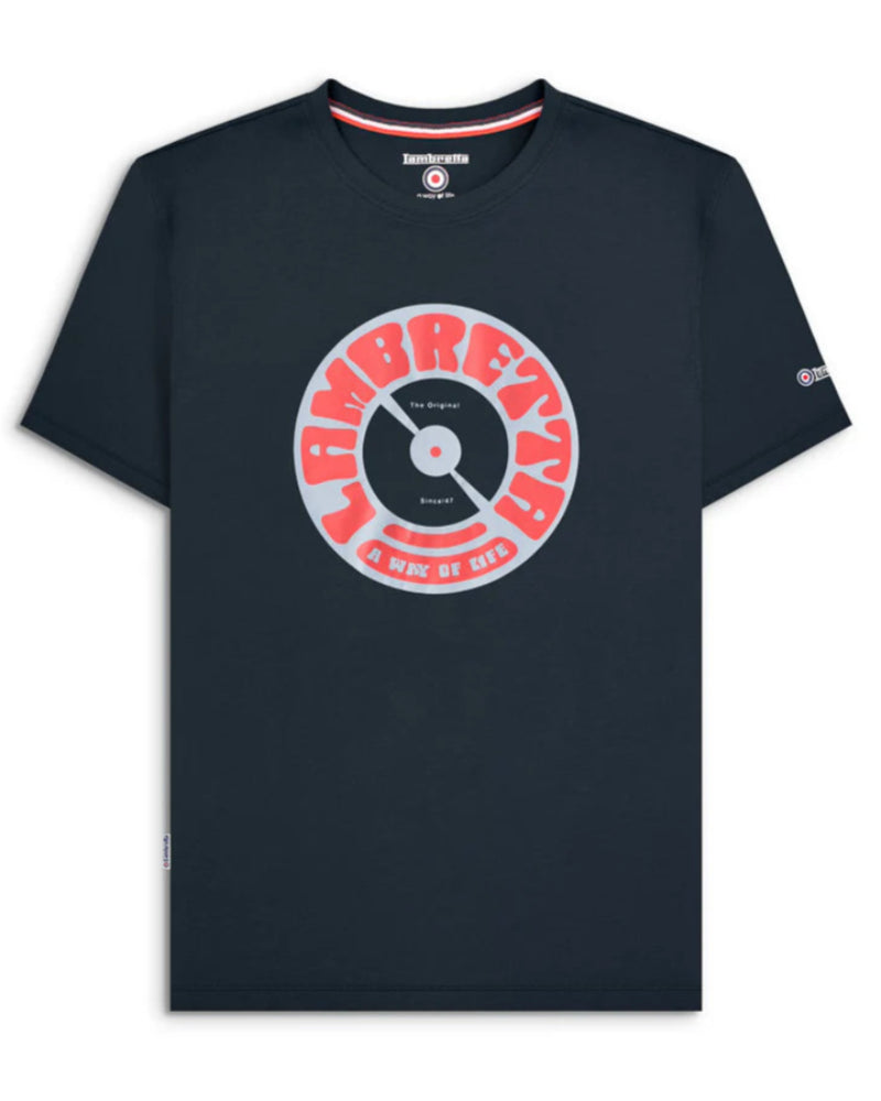 Vinyl Tee Navy