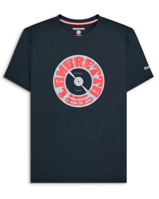 Vinyl Tee Navy