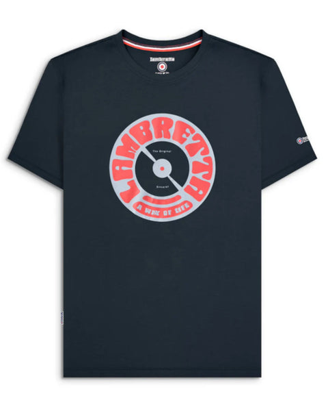Vinyl Tee Navy