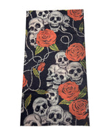 Skulls and Roses Snood