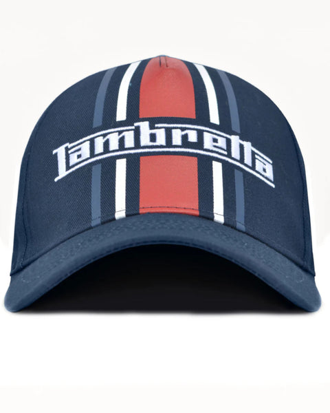 Stripe Cap Navy