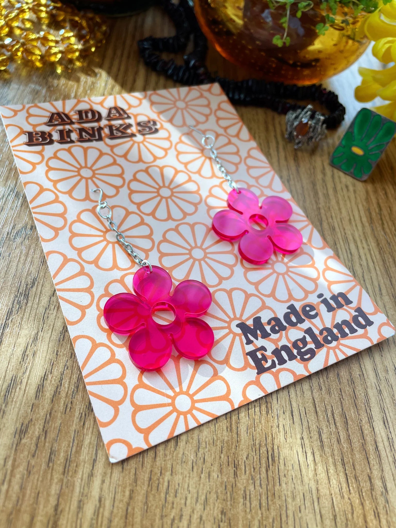 Sweetpea Go-Go Hook Earrings