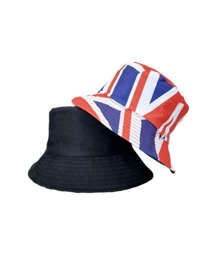 Union Jack Design Reversible Bucket Hat (3 options)