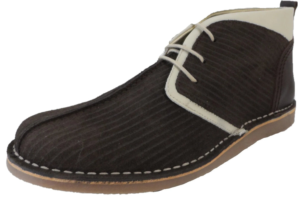 Afterglow Real Suede Desert Boots Brown
