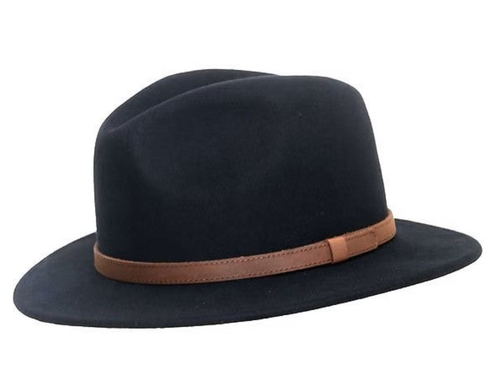 Arizona Wool Felt Hat Black