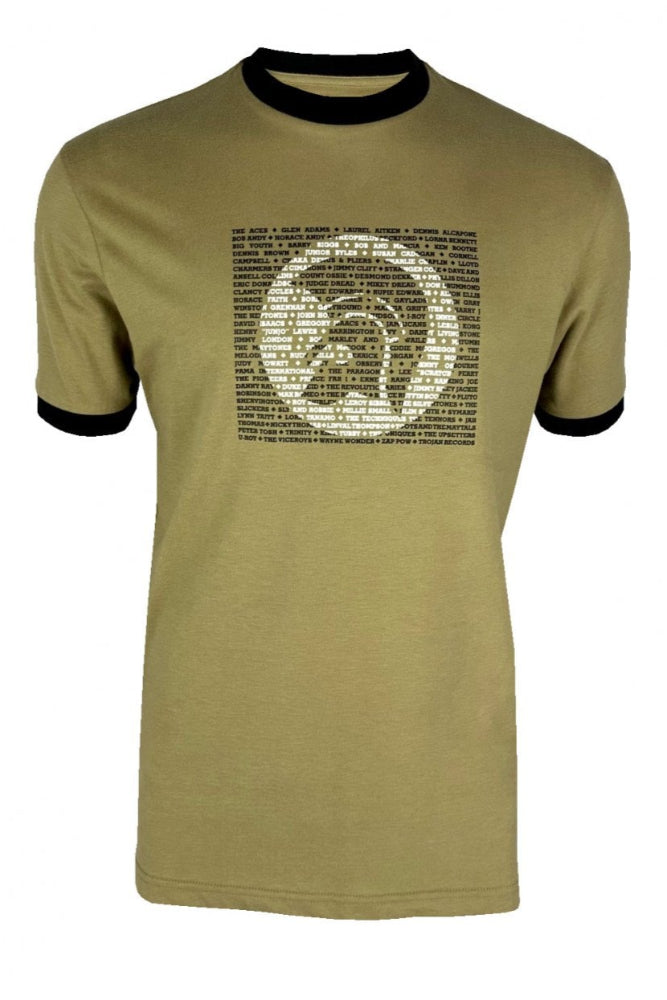 Trojan Artist logo tee TC/1039 Camel