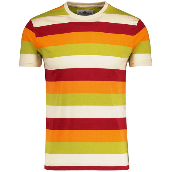 Beatcomber Retro Surf Stripe T-shirt (McCartneys Tie)