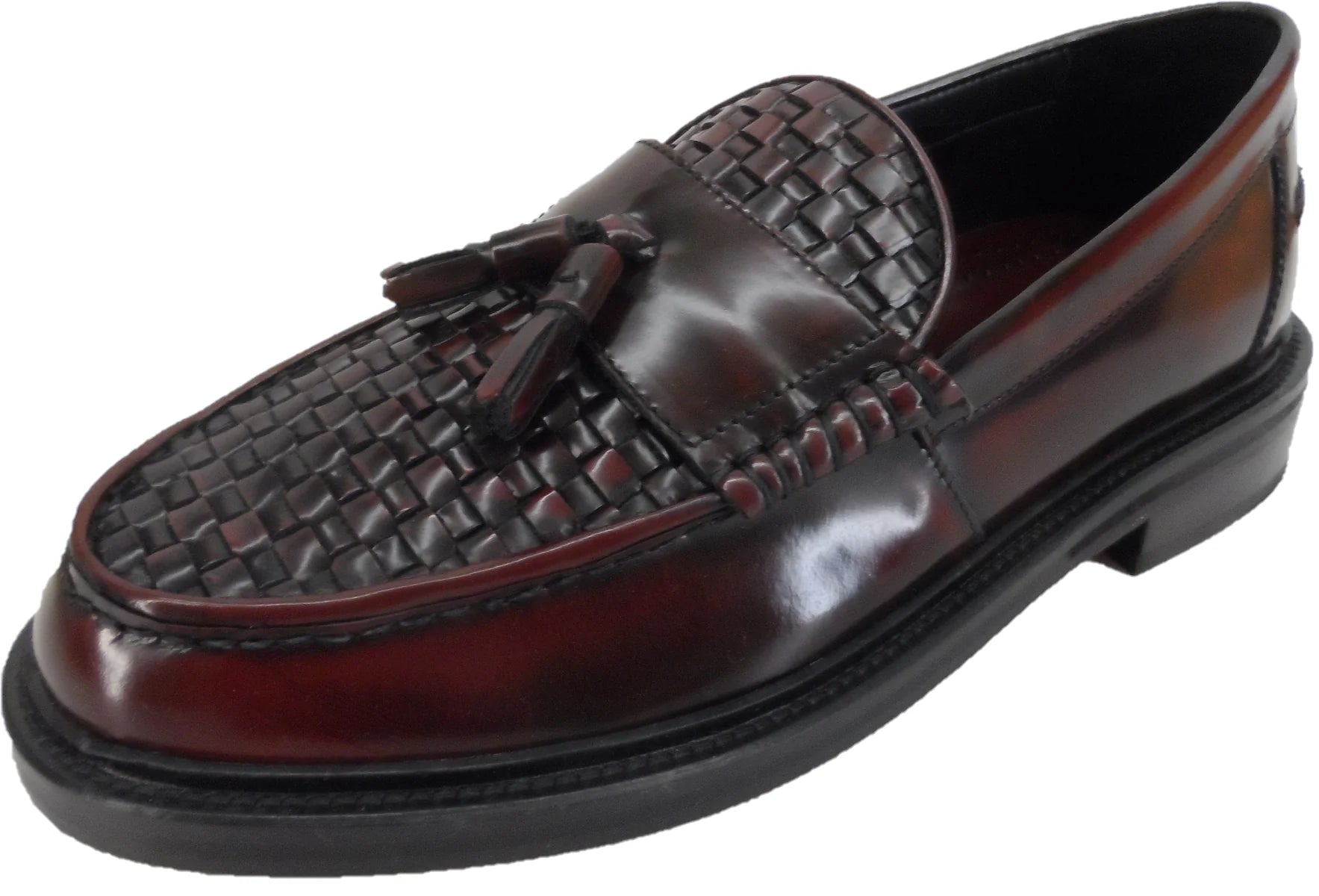 Weave Ska, Northern Soul Tassel Loafers (Oxblood)