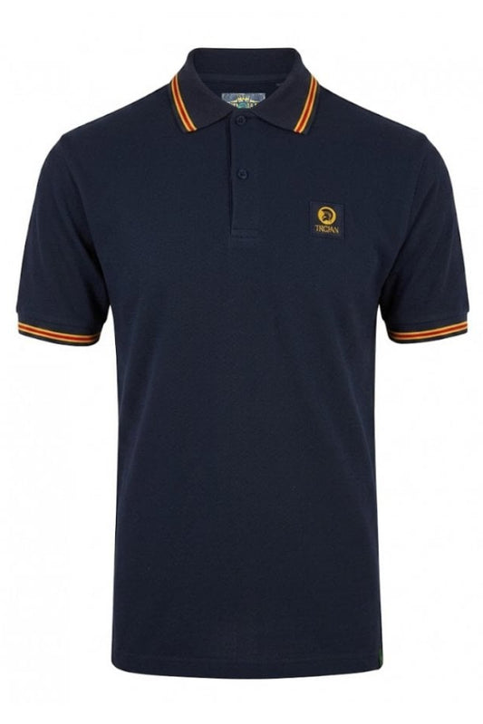Old School Pique Polo TR/9130 Navy